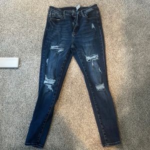 BKE Parker, universal fit high-rise ankle skinny size 30